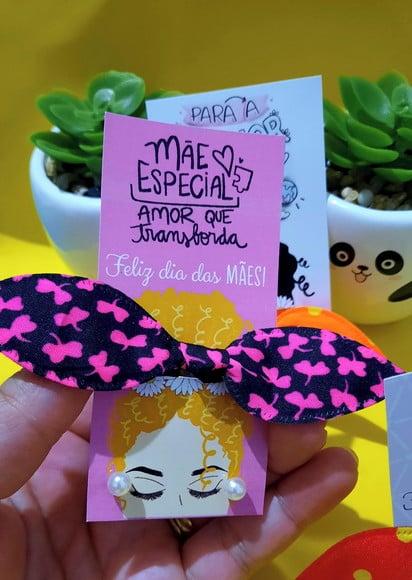 Tag com Brinco e Xuxinha- Dia das Mães