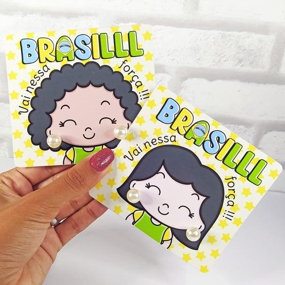 Tag com Brinco- Copa do Mundo