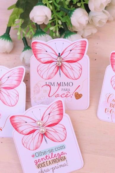 Tag com Brinco- Dia da Mulher