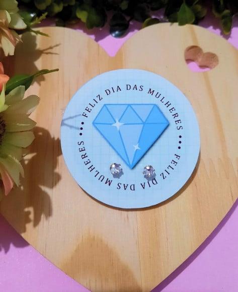 Tag com Brinco- Dia da Mulher