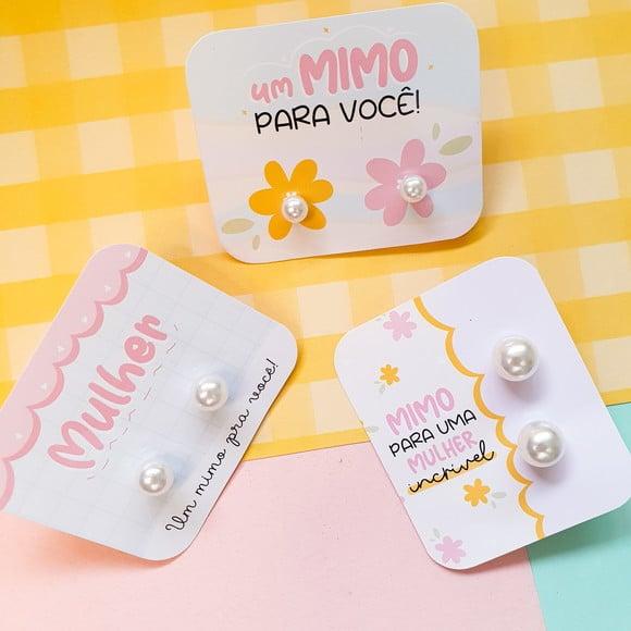 Tag com Brinco- Dia da Mulher
