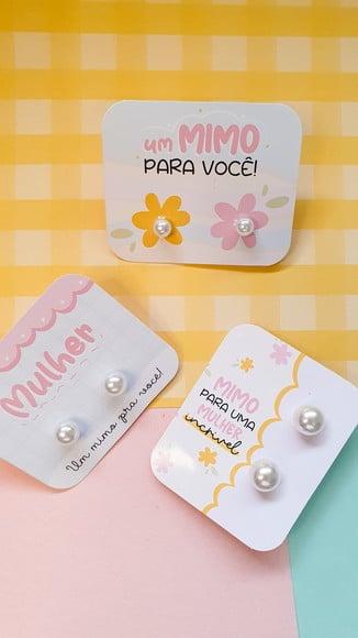 Tag com Brinco- Dia da Mulher