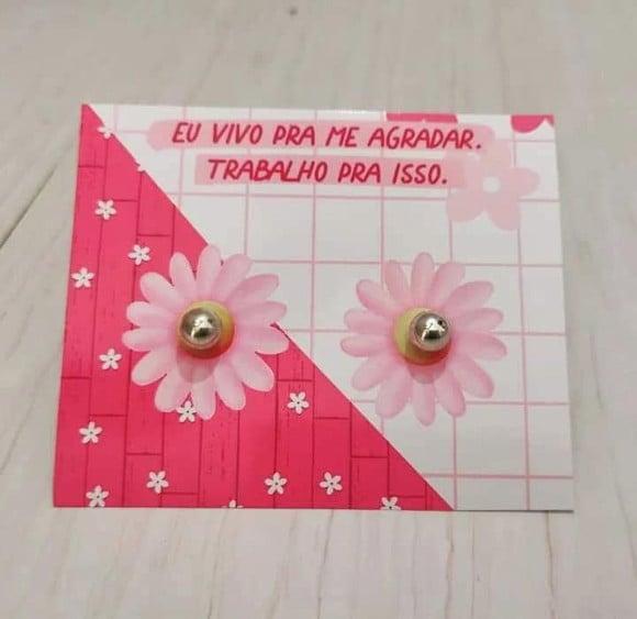 Tag com Brinco- Dia da Mulher