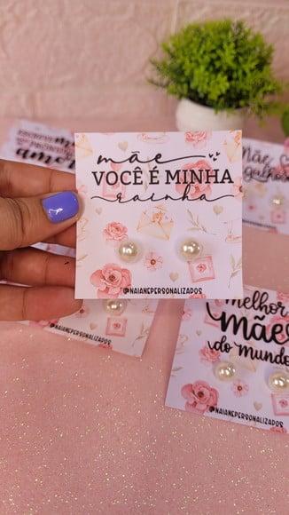 Tag com Brinco- Dia das Mães
