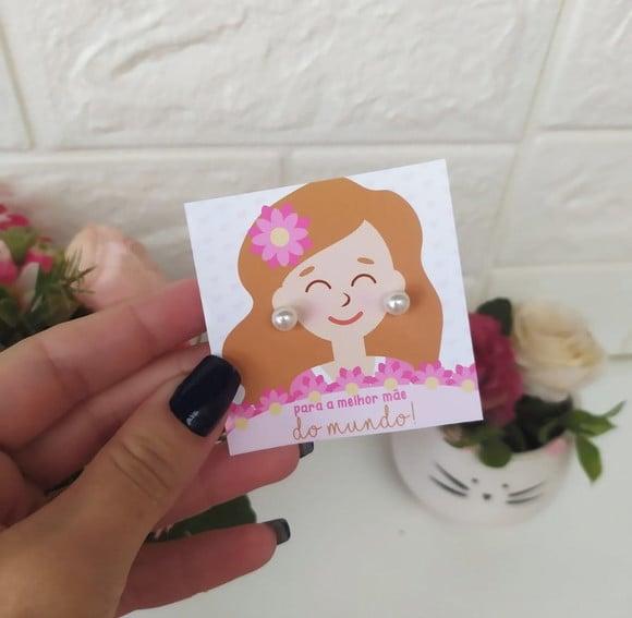 Tag com Brinco- Dia das Mães