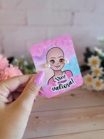 Tag com Brinco- Dia das Mulheres