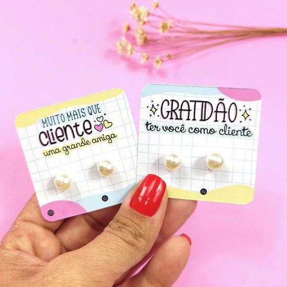 Tag com Brinco- Dia do Cliente