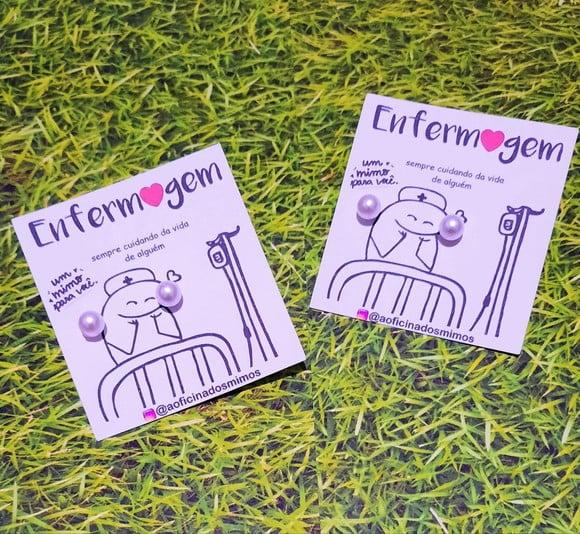 Tag com Brinco- Enfermagem