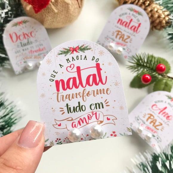 Tag com Brinco- Mimo de Natal