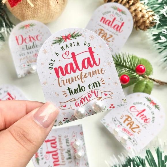 Tag com Brinco- Mimo de Natal