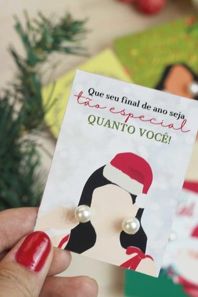 Tag com Brinco- Mimo de Natal
