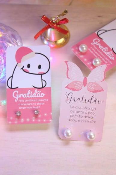 Tag com Brinco- Natal
