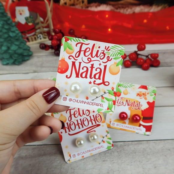 Tag com Brinco- Natal