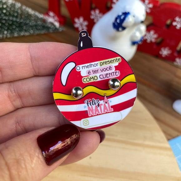 Tag com Brinco- Natal