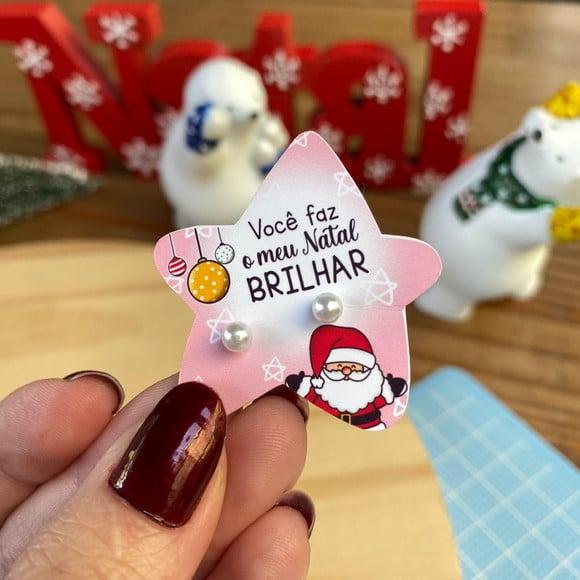 Tag com Brinco- Natal