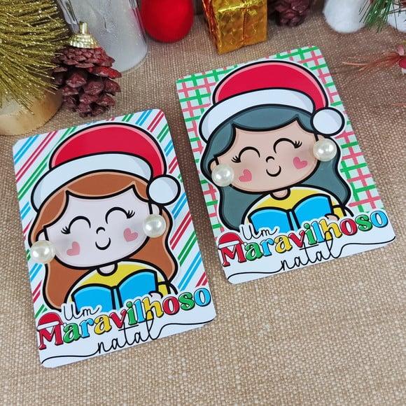 Tag com Brinco- Natal