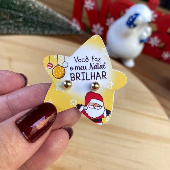 Tag com Brinco- Natal