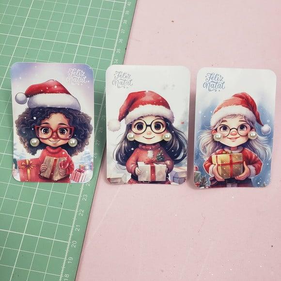 Tag com Brinco- Natal