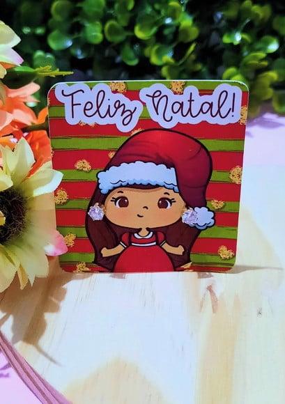 Tag com Brinco- Natal