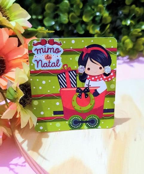 Tag com Brinco- Natal
