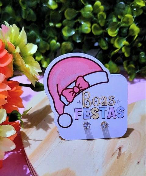 Tag com Brinco- Natal