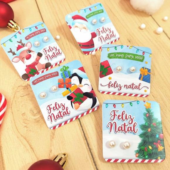 Tag com Brinco- Natal