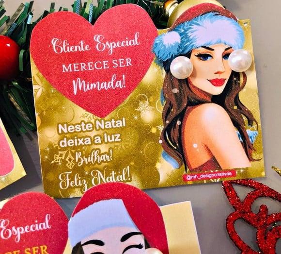 Tag com Brinco- Natal