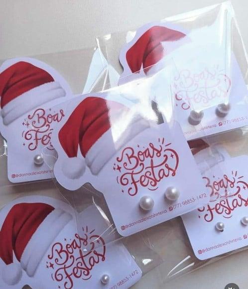 Tag com Brinco- Natal