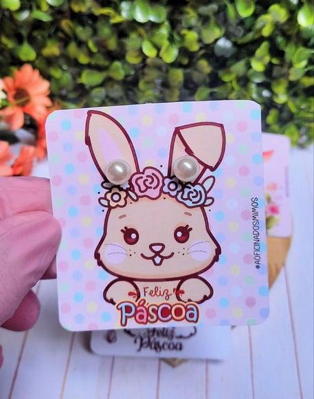 Tag com Brinco- Páscoa