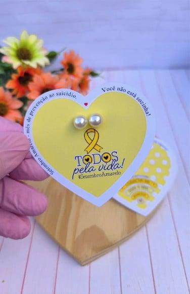 Tag com Brinco- Setembro Amarelo