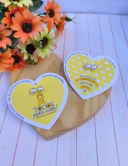 Tag com Brinco- Setembro Amarelo