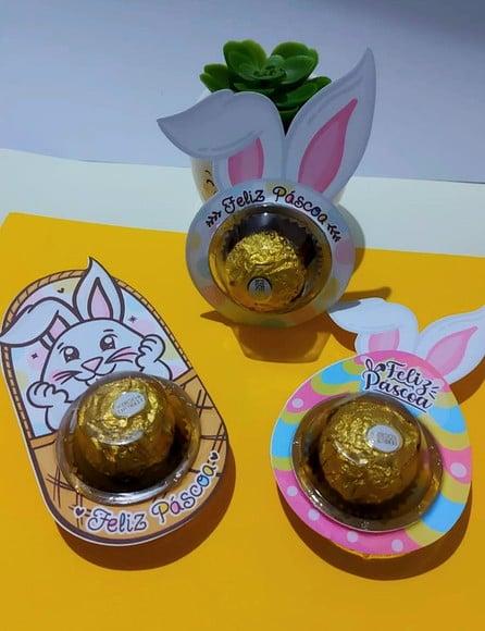 Tag com Ferrero Rocher- Páscoa
