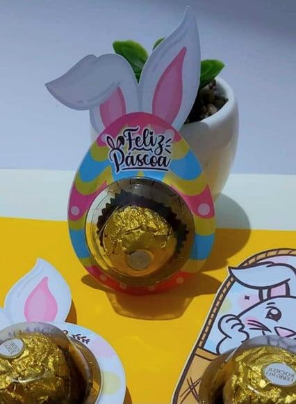 Tag com Ferrero Rocher- Páscoa