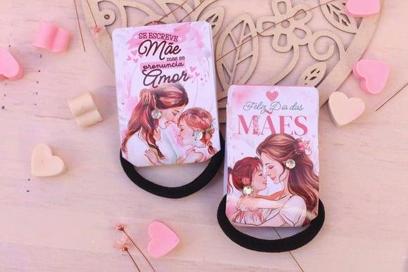 Tag com Xuxinha e Brinco- Dia das Mães