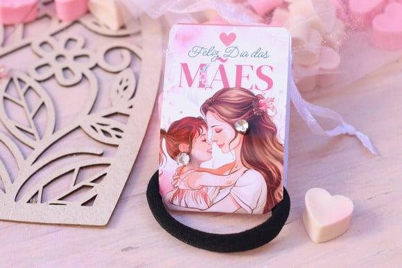 Tag com Xuxinha e Brinco- Dia das Mães