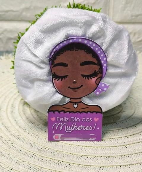 Tag com Xuxinha Scrunchie- Dia da Mulher