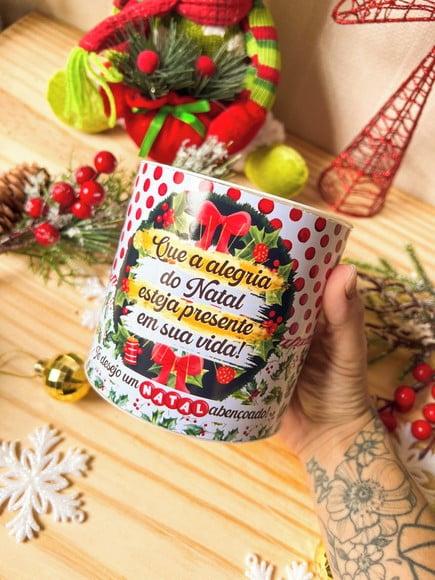 Tubolata (7x10) com 6 Chocolates - Natal