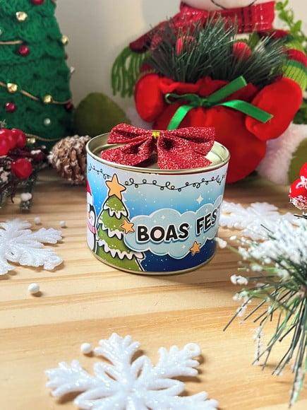 Tubolata (7x10) com 6 Chocolates - Natal