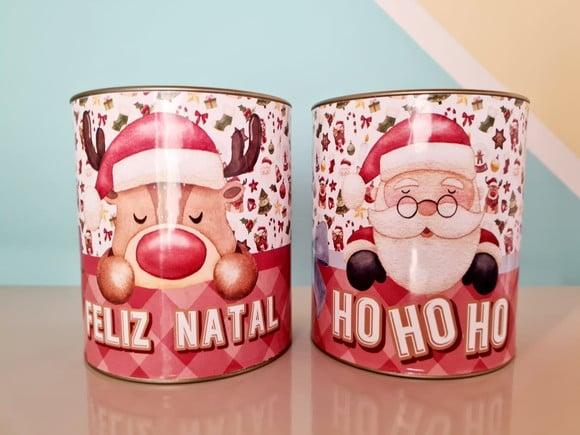Tubolata (7x10) com 6 Chocolates - Natal