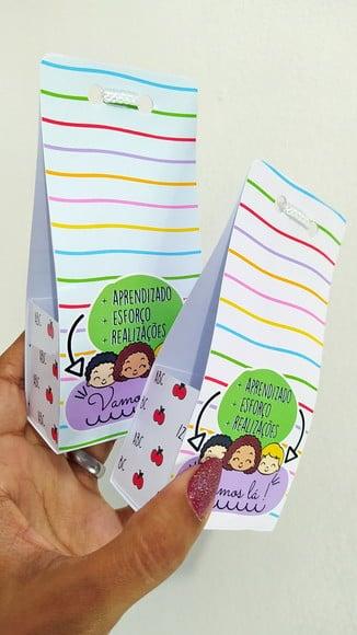 Volta as Aulas- Caixinha com Bombom Ouro Branco