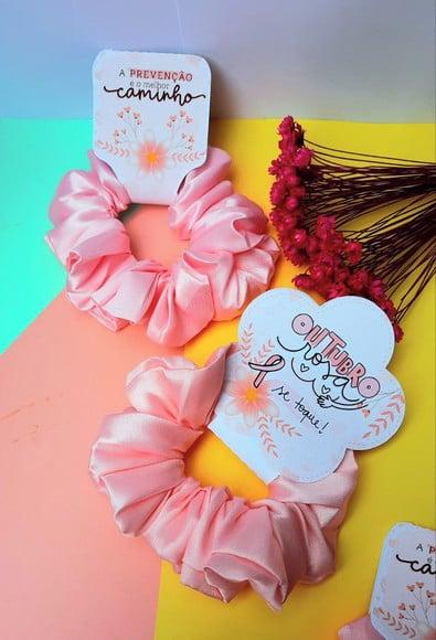 Xuxinha Scrunch- Outubro Rosa