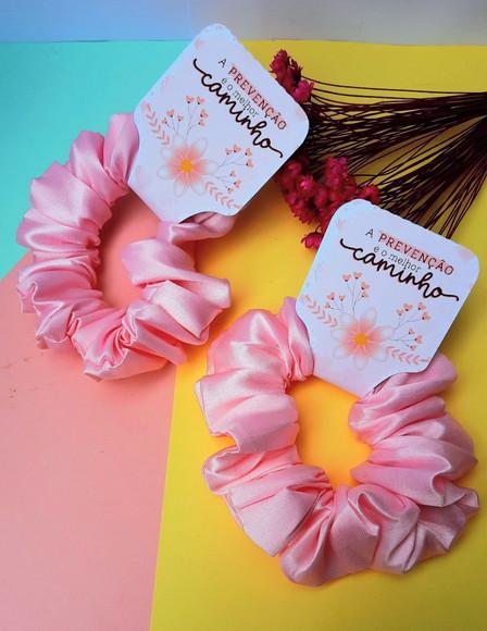 Xuxinha Scrunch- Outubro Rosa