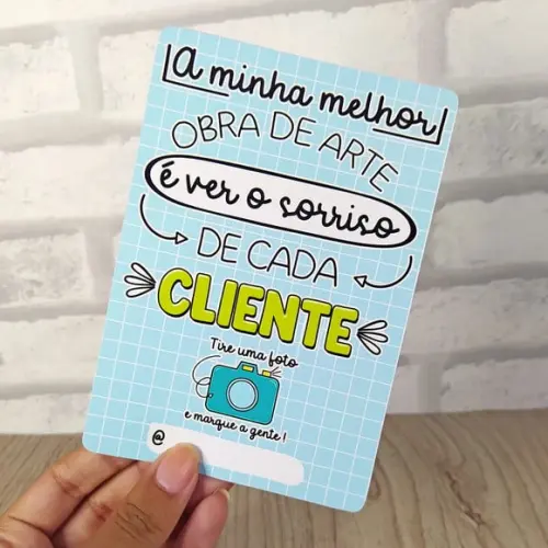 20 Cartões- Agradecimento Ao Cliente