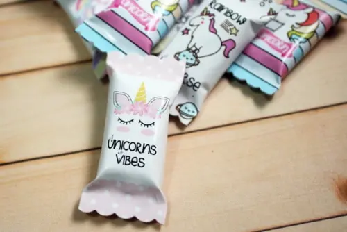 6 Balinhas com Lapela- Unicórnio