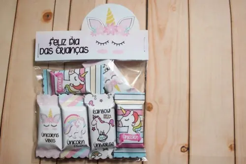 6 Balinhas com Lapela- Unicórnio