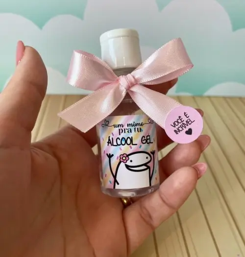 Alcool Em Gel Mini- Mimo Cliente