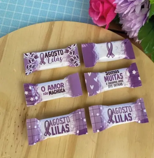 Balinha- Agosto Lilás