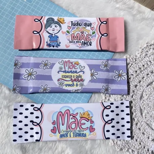 Barra de Chocolate 80g- Dia das Mães