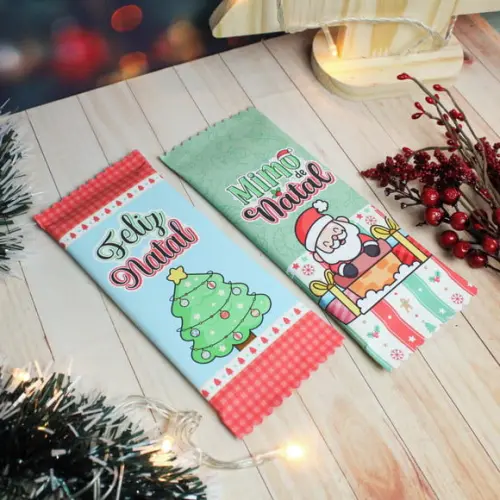 Barra de Chocolate 80g- Natal