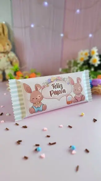 Barra de Chocolate 90 Gr - Páscoa